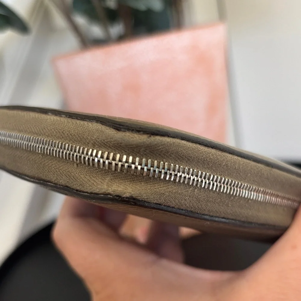 Celine Drummed Calfskin Zip Wallet - Picture 12 of 17